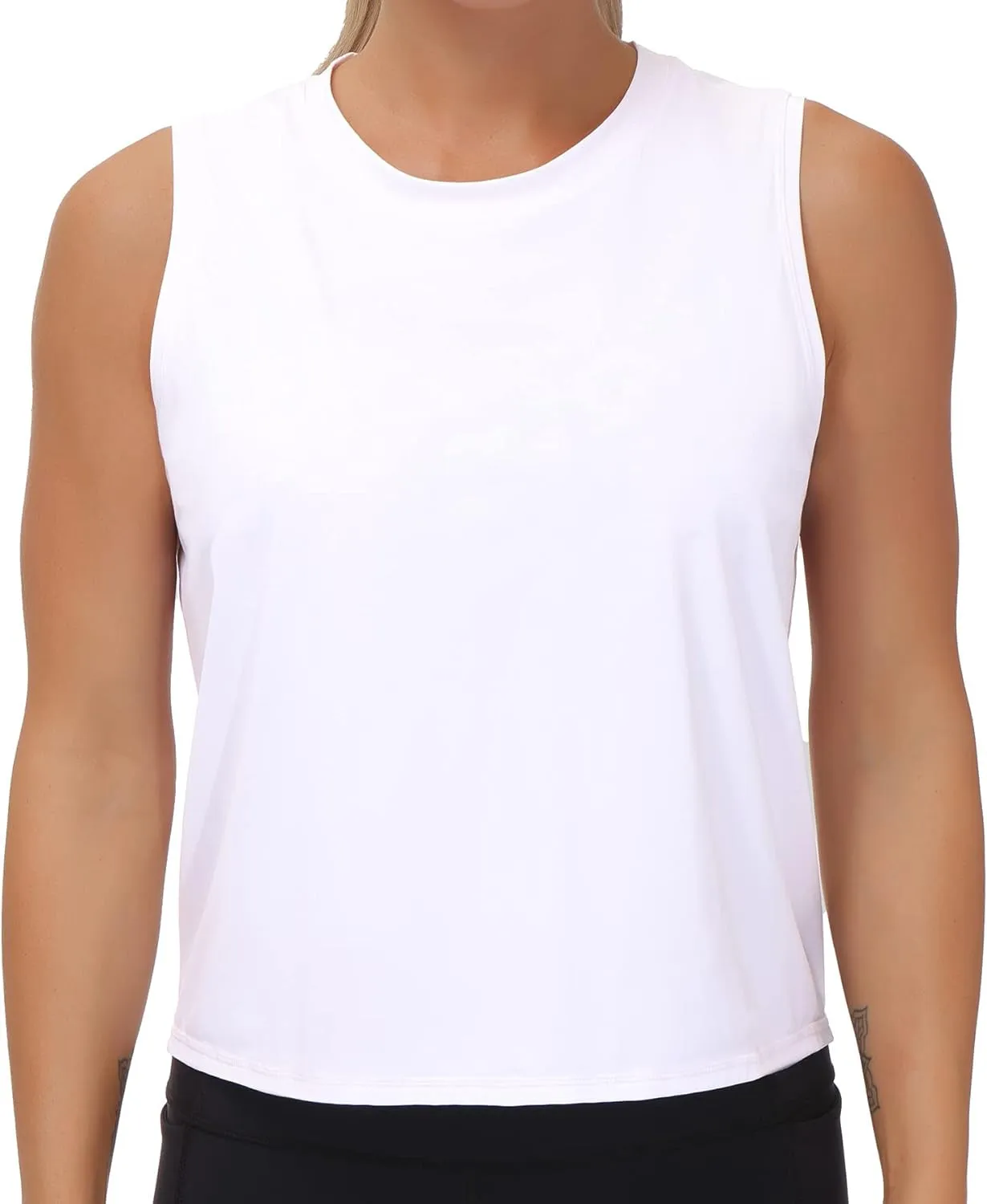 Women's Workout Tops in Ice Silk Quick Dry Sleeveless