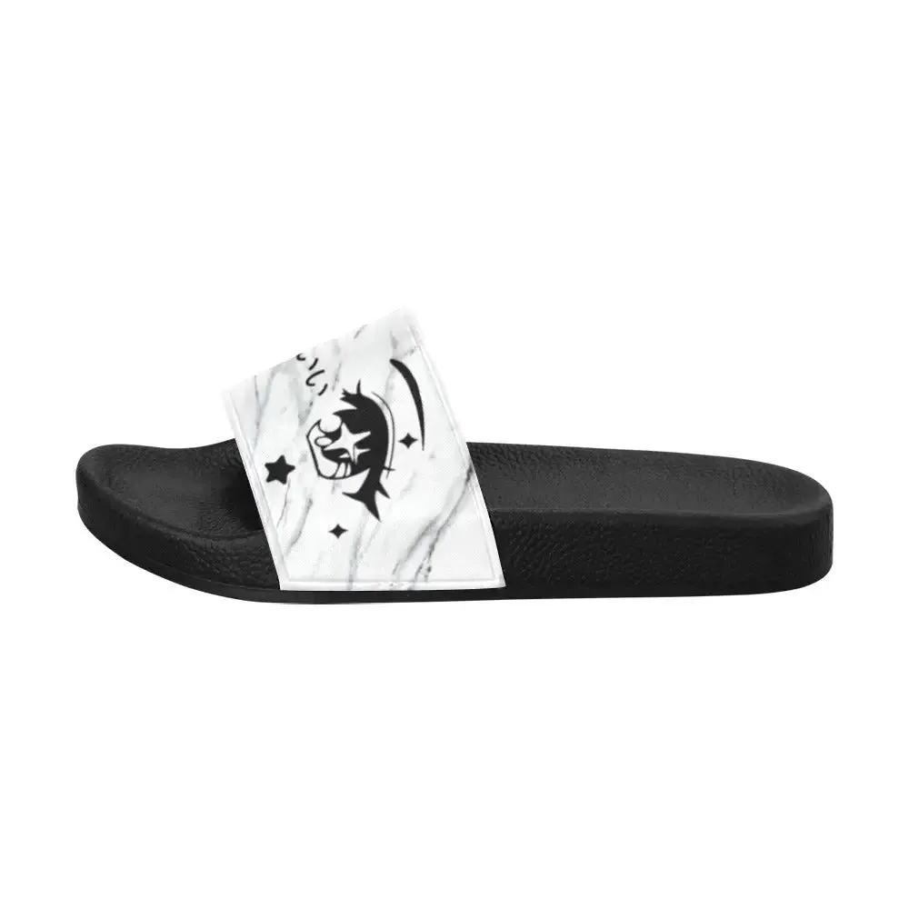 Y2K Slide Sandals with PVC Foaming Outsole for Comfort and Style