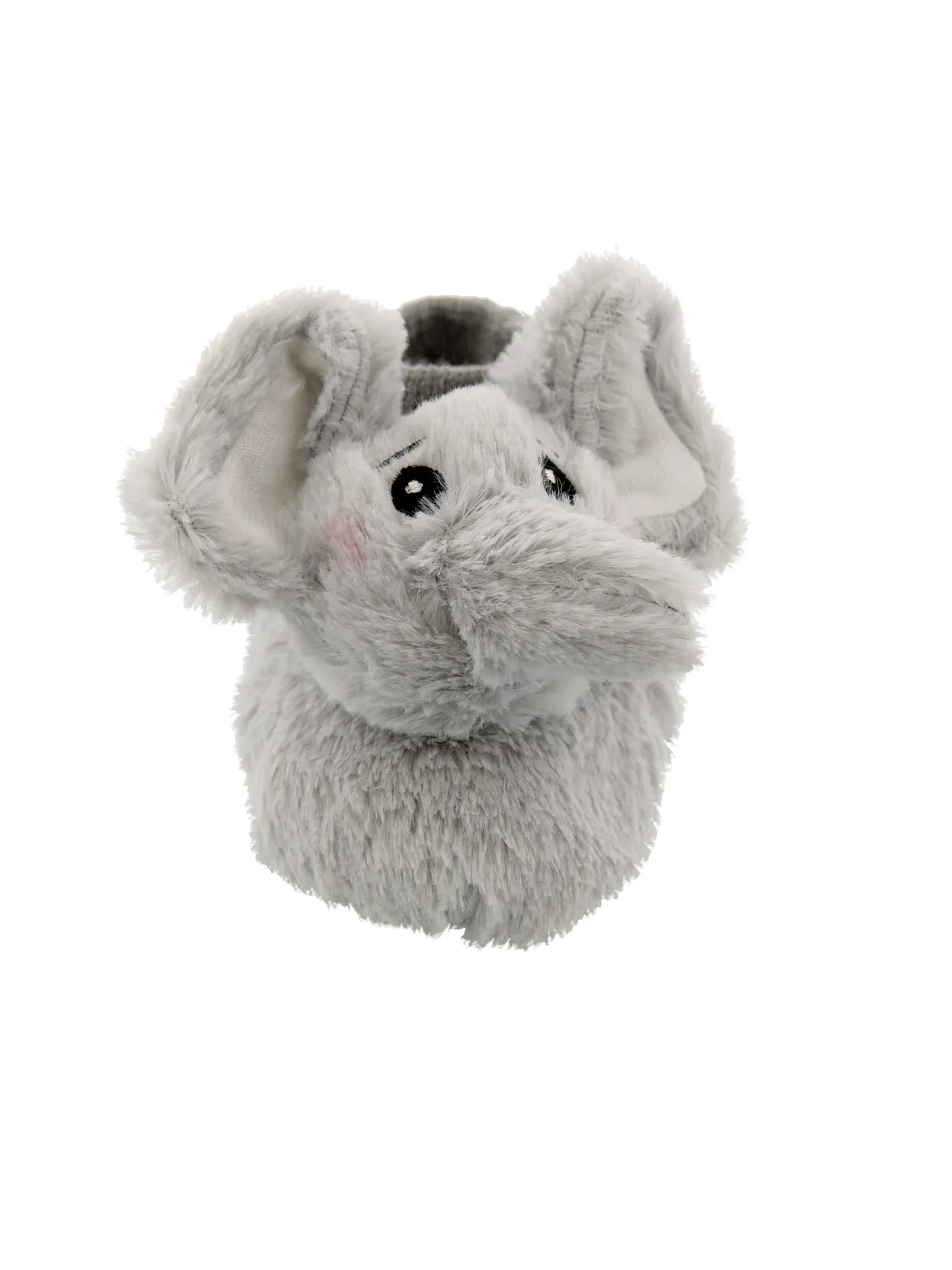 Yankee Toy Box Plush Elephant Sock Top Slippers