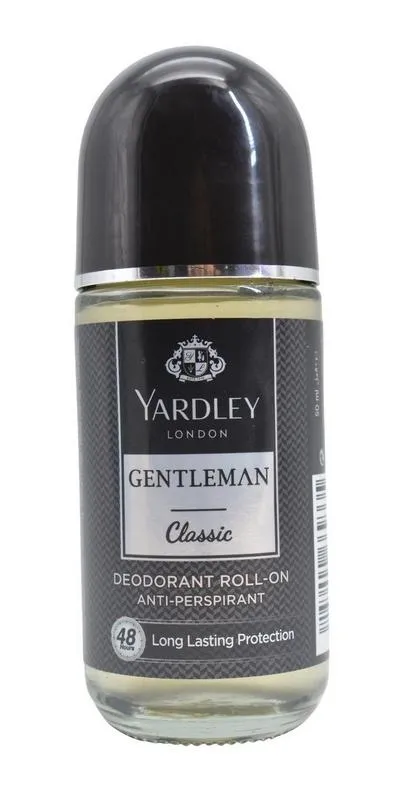 Yardley London Gentleman Classic Deodorant Roll On Alcohol Free