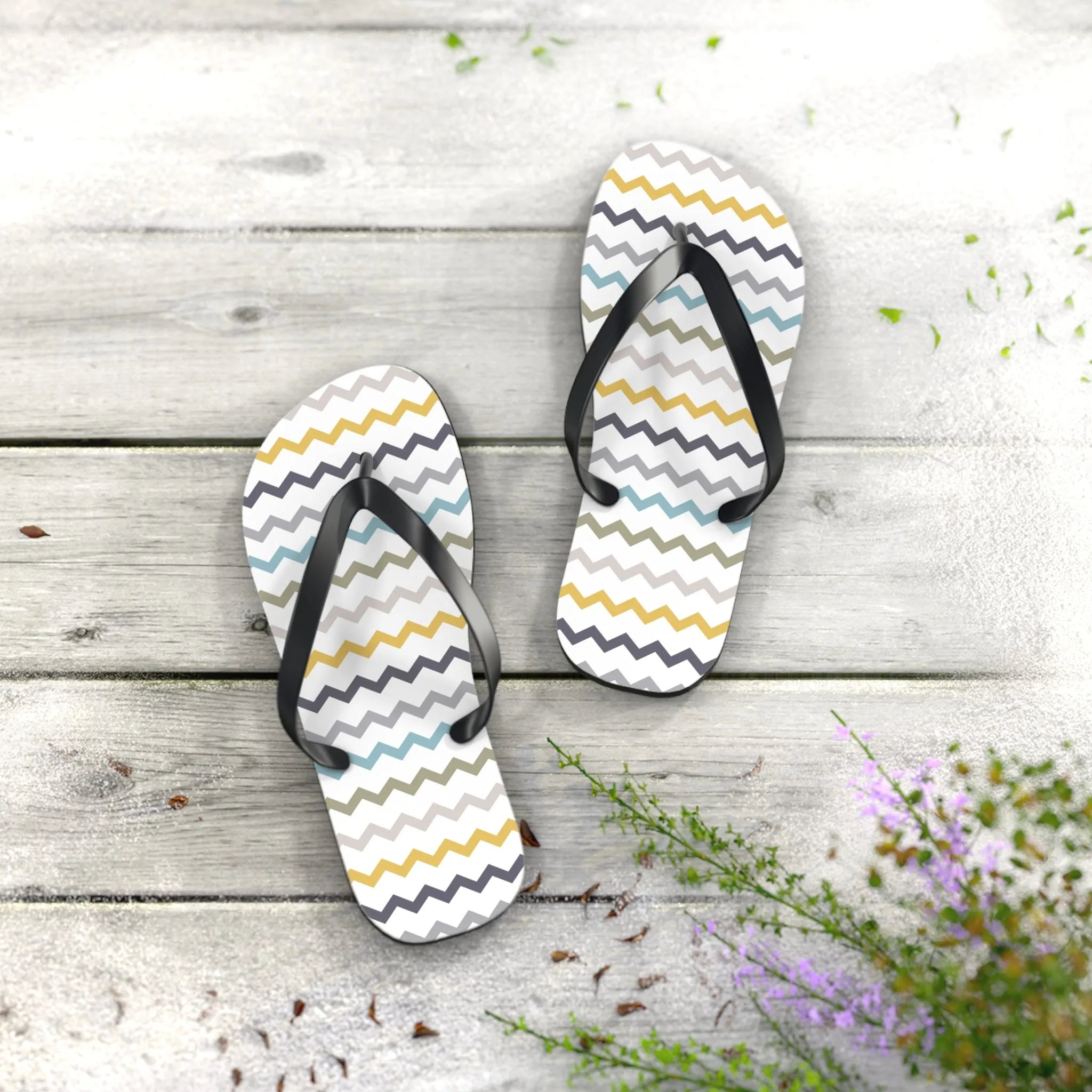 Ziggy Flip Flops - Trendy Summer Footwear for Beach and Casual Outings