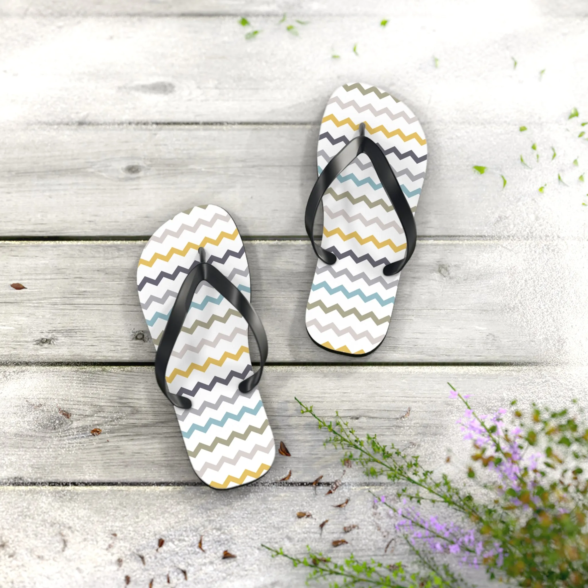 Ziggy Flip Flops - Trendy Summer Footwear for Beach and Casual Outings
