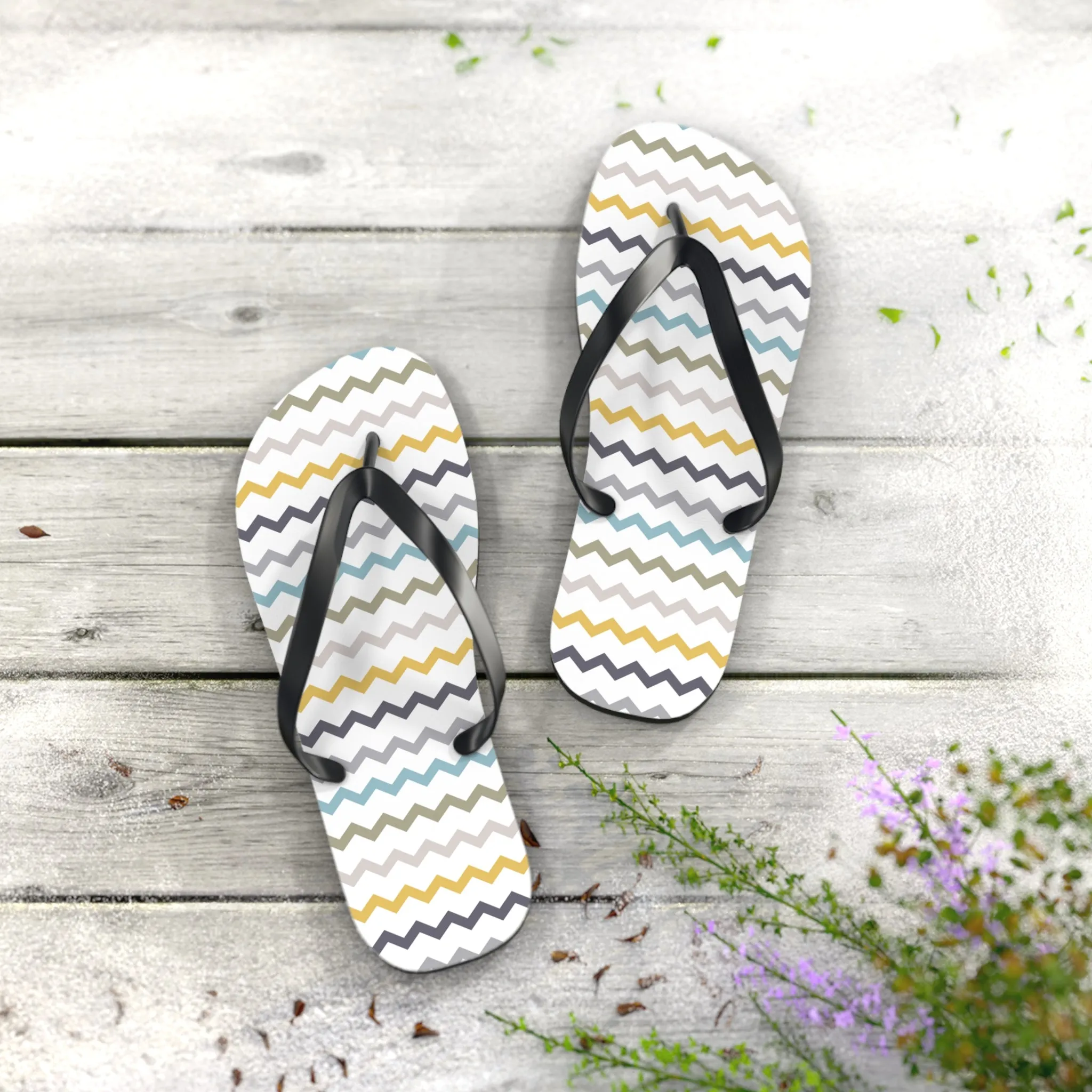 Ziggy Flip Flops - Trendy Summer Footwear for Beach and Casual Outings
